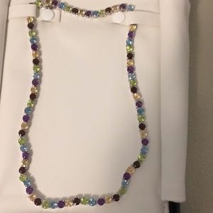 Blue Nile Gemstone Necklace